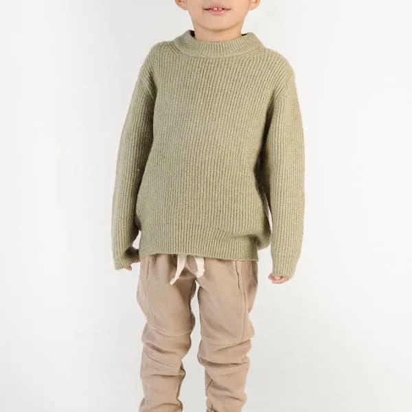 Boy in cosy knit