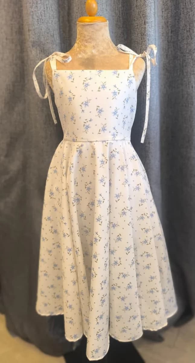 Blue Forget-Me-Not Sundress - view 2