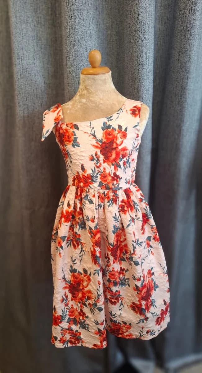 Scarlet Rose Floral Sundress