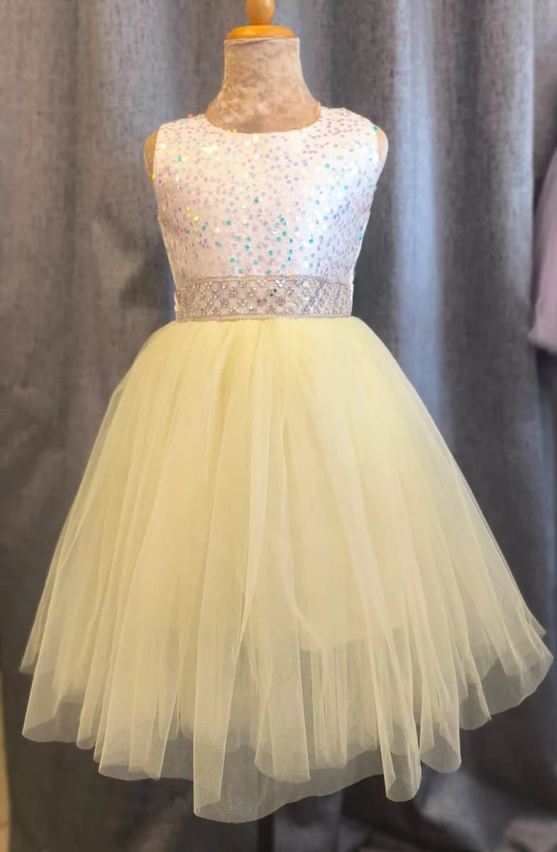Stardust Yellow Tutu Dress - view 1