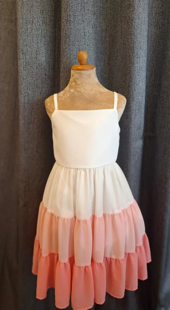 Sunset Ombre Tiered Sundress